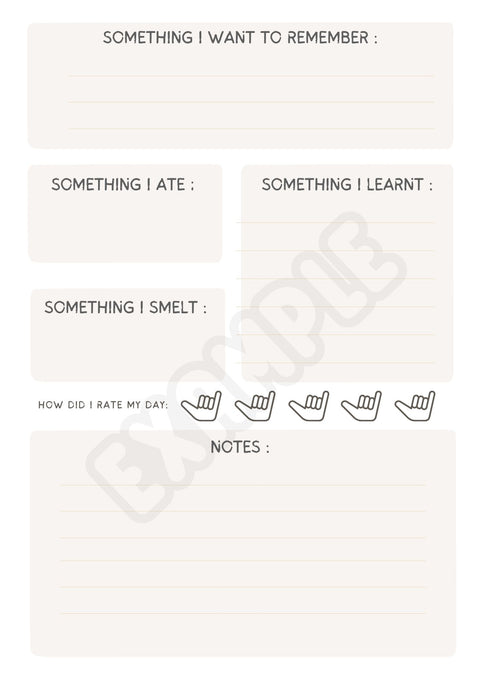 Little Wanderers - Road Trip Journal (PDF)