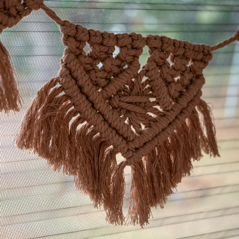 Macrame bunting