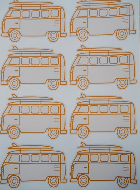 Caravan wall decals