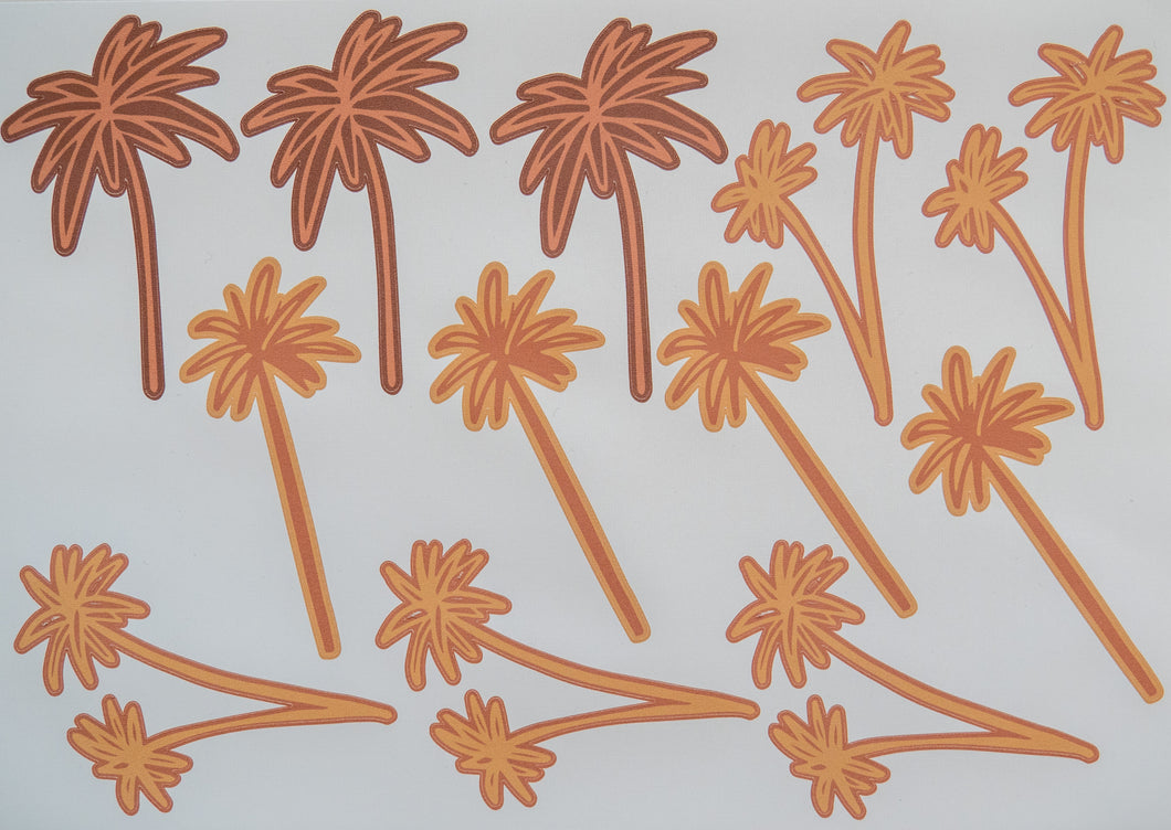 Caravan wall decals