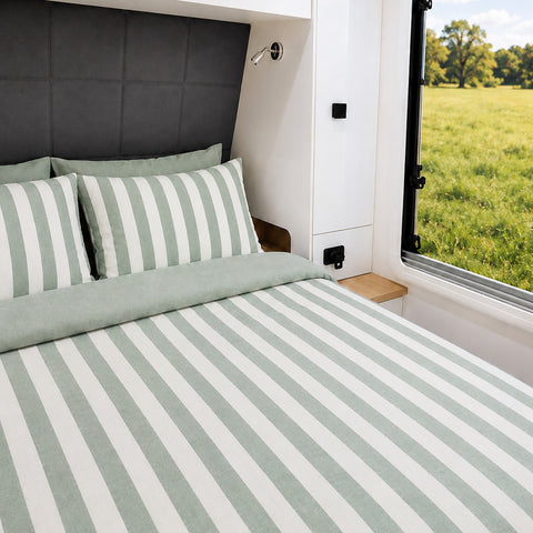 Summer Rewind Queen Daintree Stripe bedding
