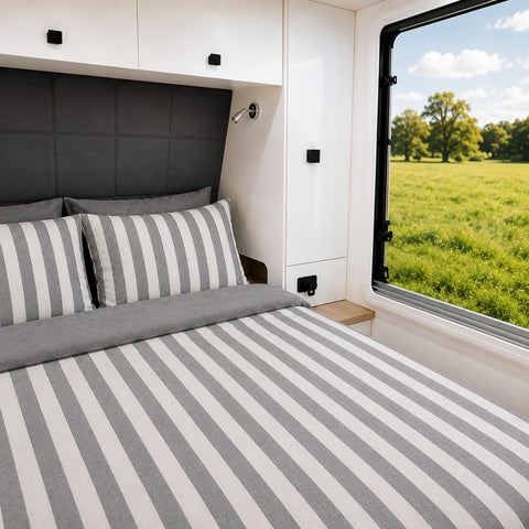 Summer Rewind Queen Nomad Stripe bedding
