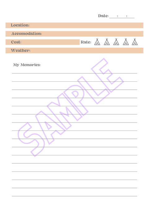 Australian Travel Journal - PDF – Wild and Wandering