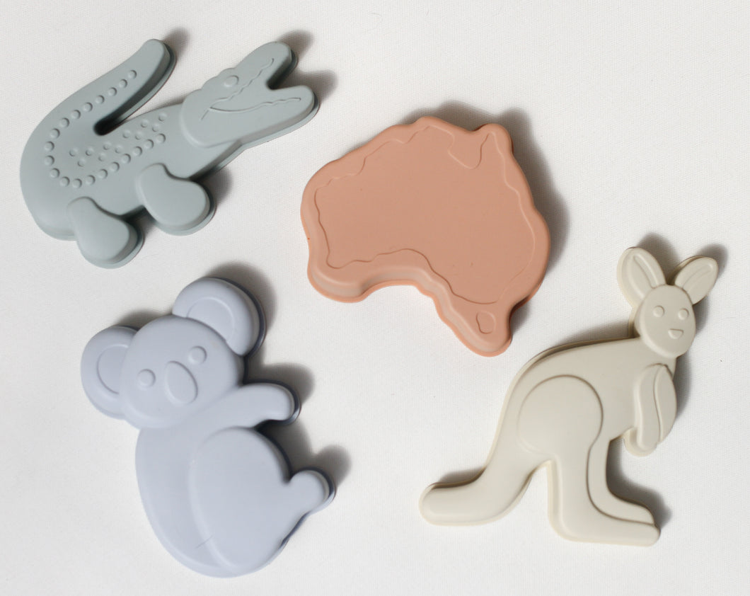 Australian themed silicone moulds