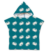 Load image into Gallery viewer, Kids hooded beach towel
