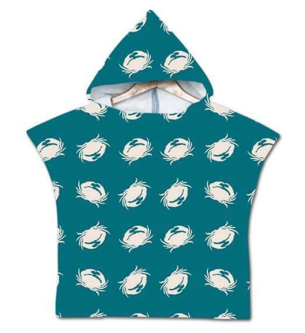Kids hooded beach towel