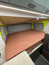 Load image into Gallery viewer, Caravan East / West bed fitted sheet

