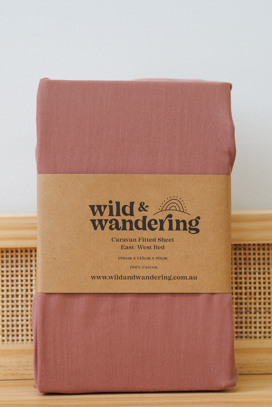 Caravan East / West bed fitted sheet